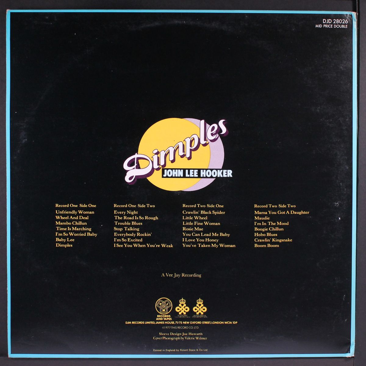dimples by JOHN LEE HOOKER