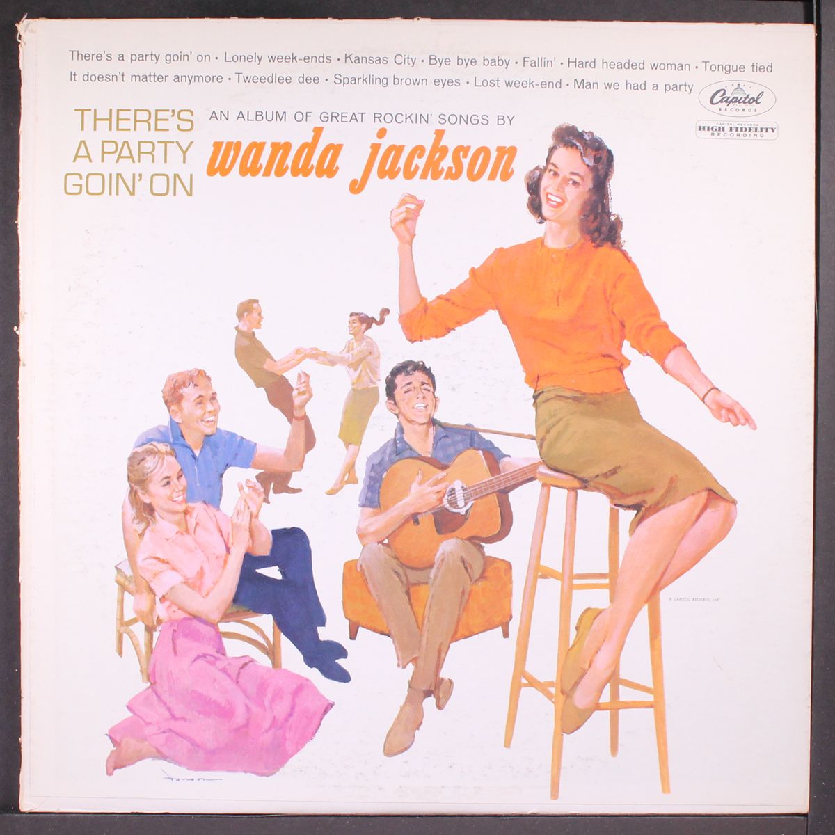 there's a party goin' on by WANDA JACKSON