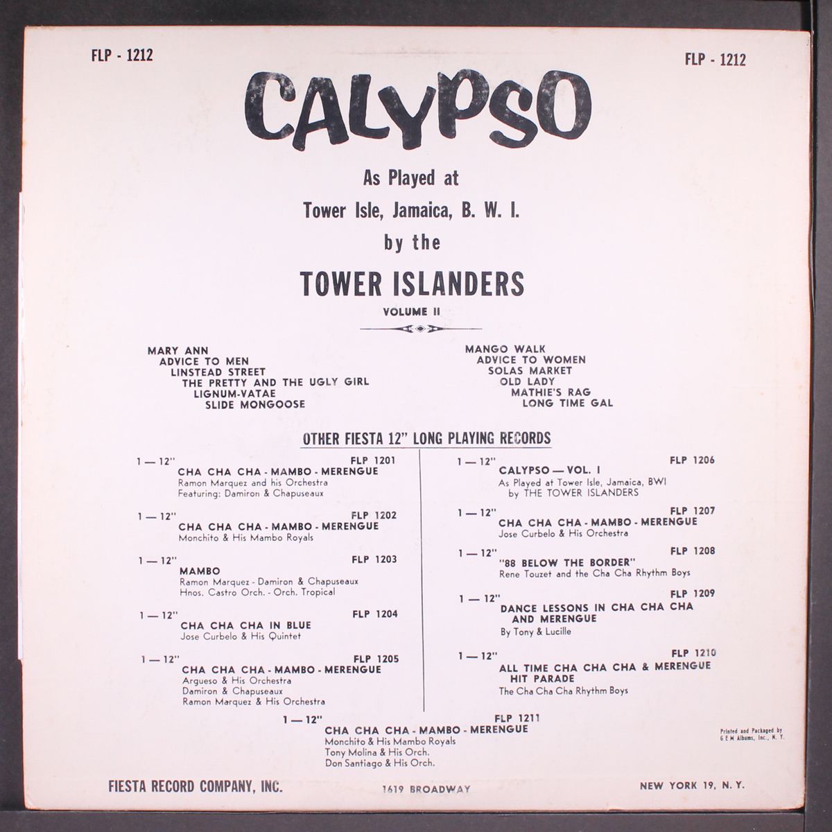 calypso ii by TOWER ISLANDERS
