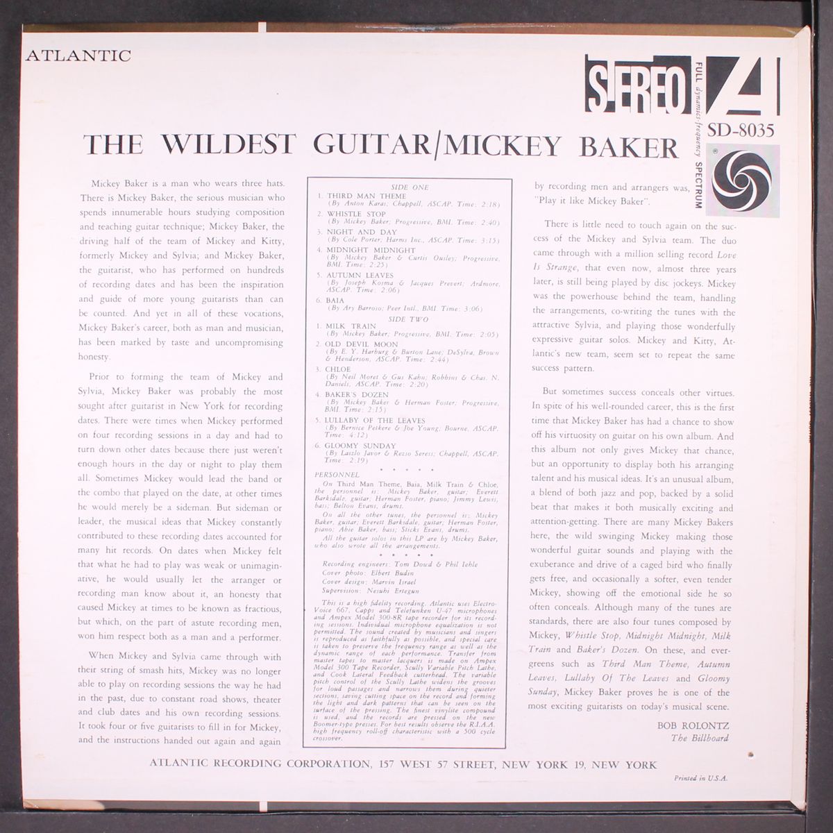 the wildest guitar by MICKEY BAKER