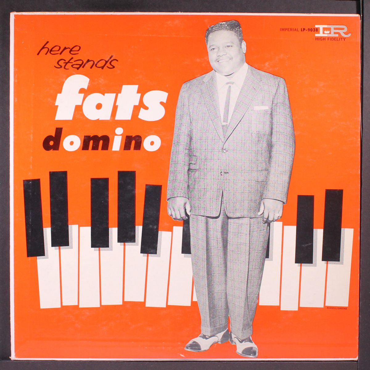 here stands fats domino by FATS DOMINO