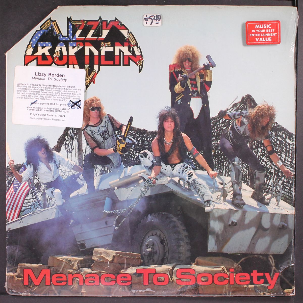 menace to society by LIZZY BORDEN