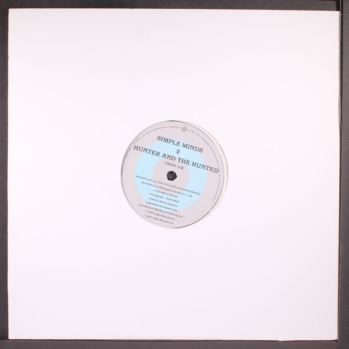 waterfront / hunter and the hunted by SIMPLE MINDS
