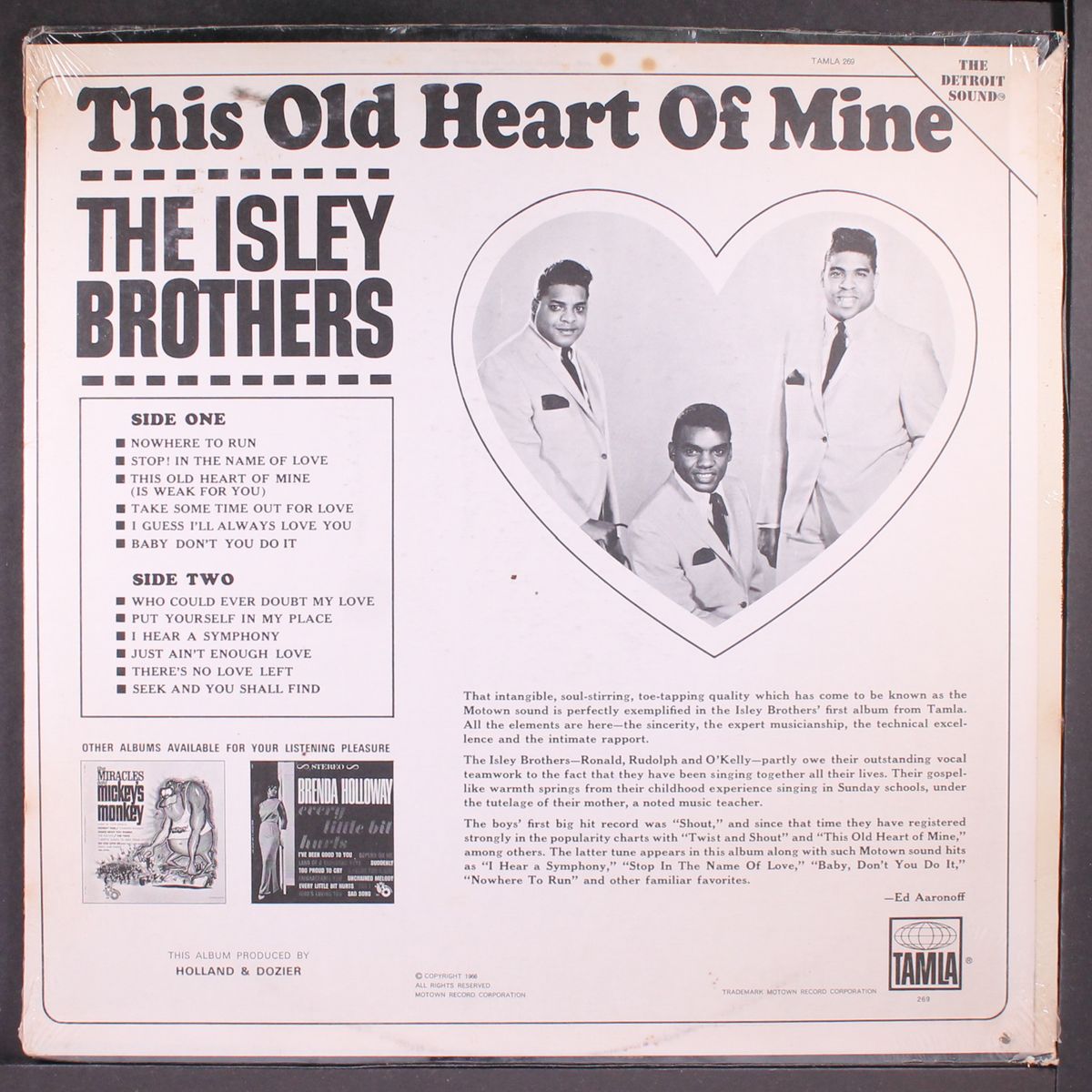 this old heart of mine by ISLEY BROTHERS