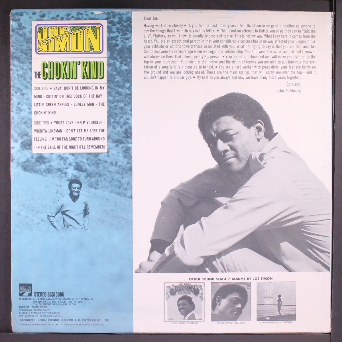the chokin' kind by JOE SIMON