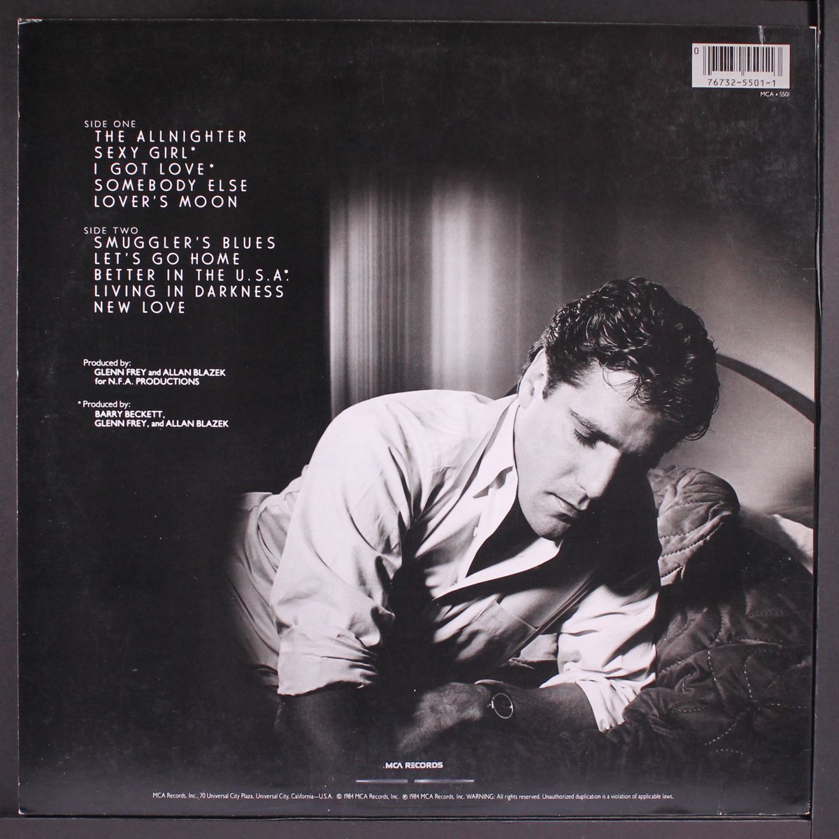 the allnighter by GLENN FREY