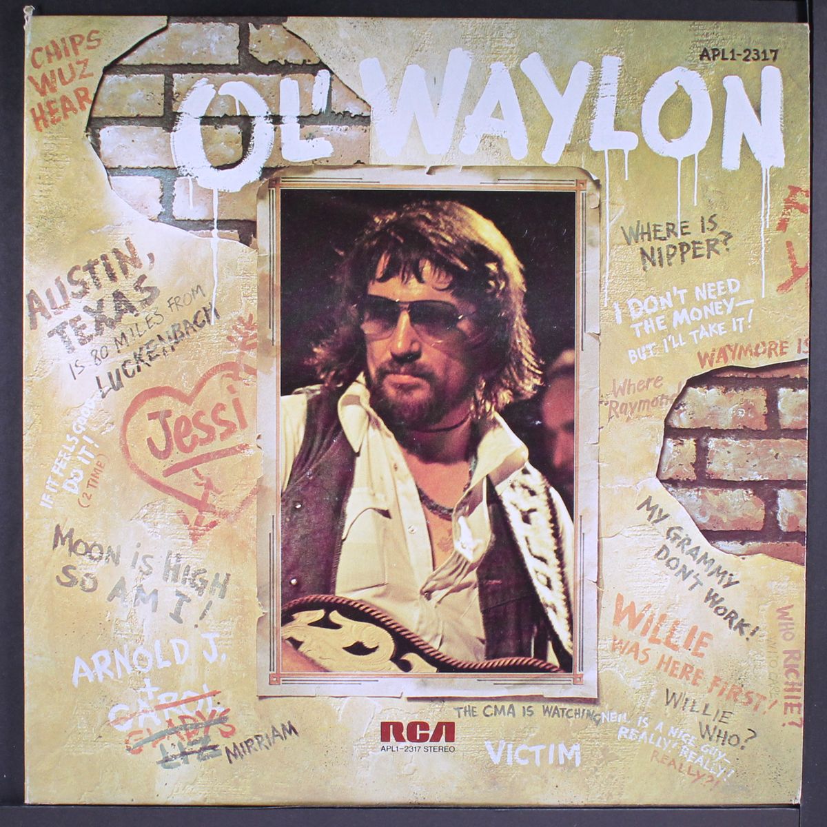 ol' waylon by WAYLON JENNINGS