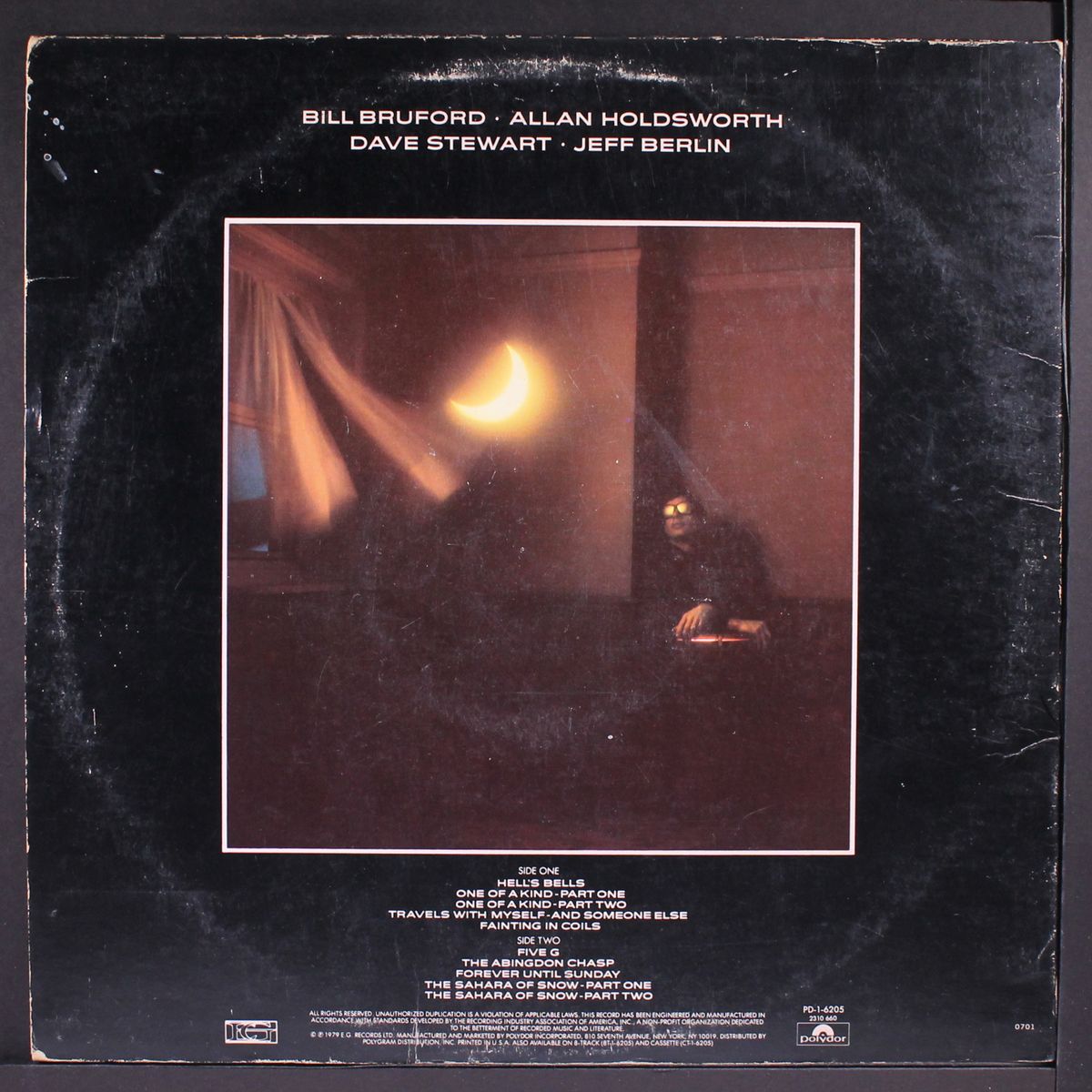 one of a kind by BILL BRUFORD