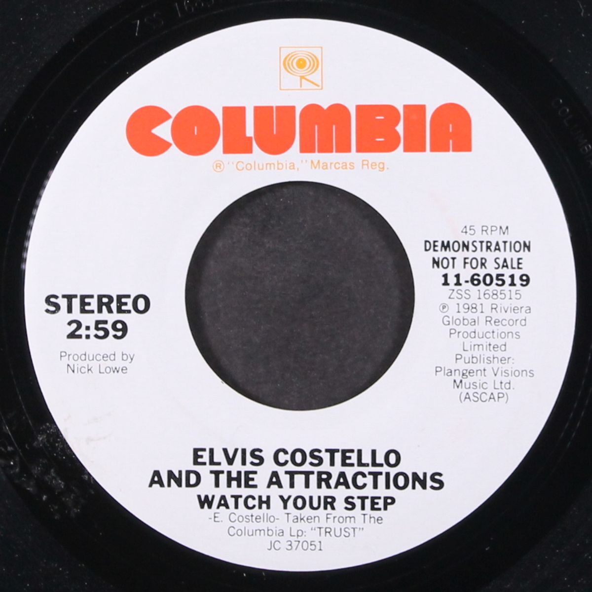 watch your step / same by ELVIS COSTELLO