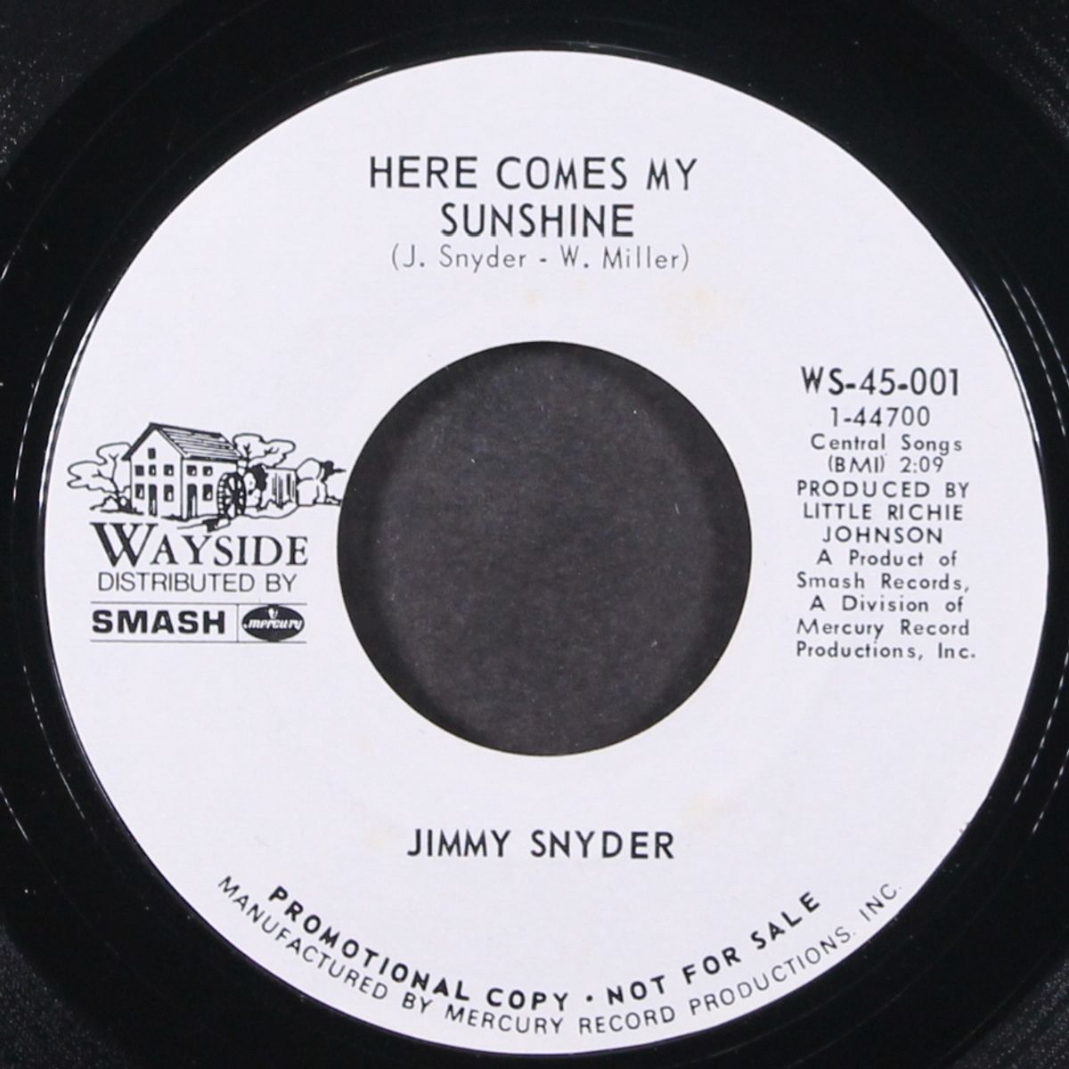 candy all over my face / here comes my sunshine by JIMMY SNYDER