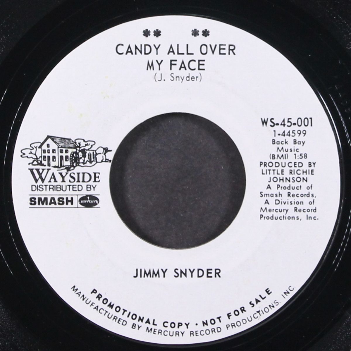 candy all over my face / here comes my sunshine by JIMMY SNYDER