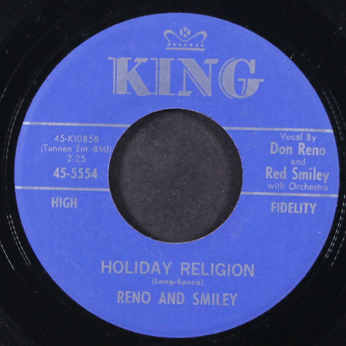 holiday religion / that moon is no stopping place for me by RENO & SMILEY