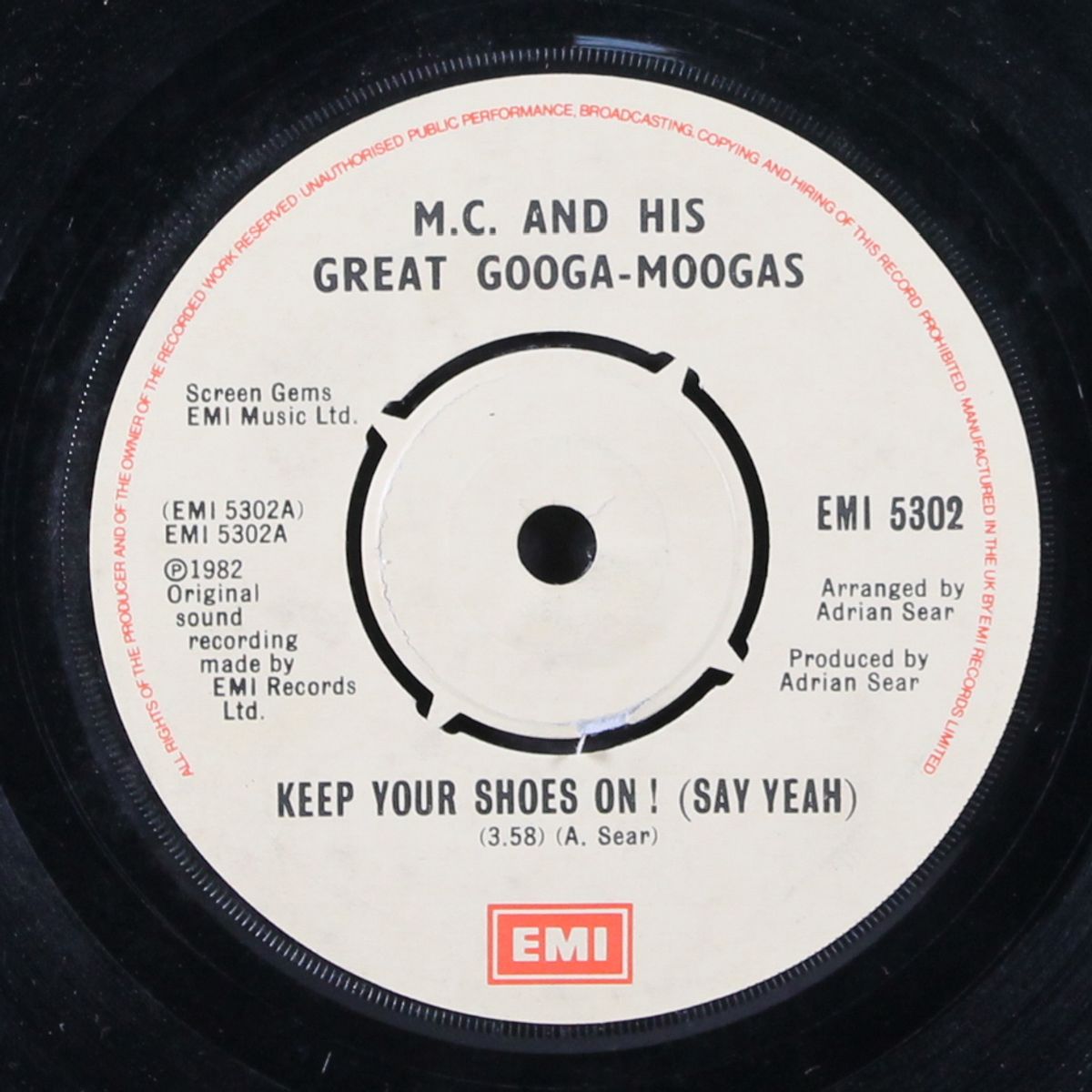 keep your shoes on! by M.C. & HIS GREAT GOOGA-MOOGAS