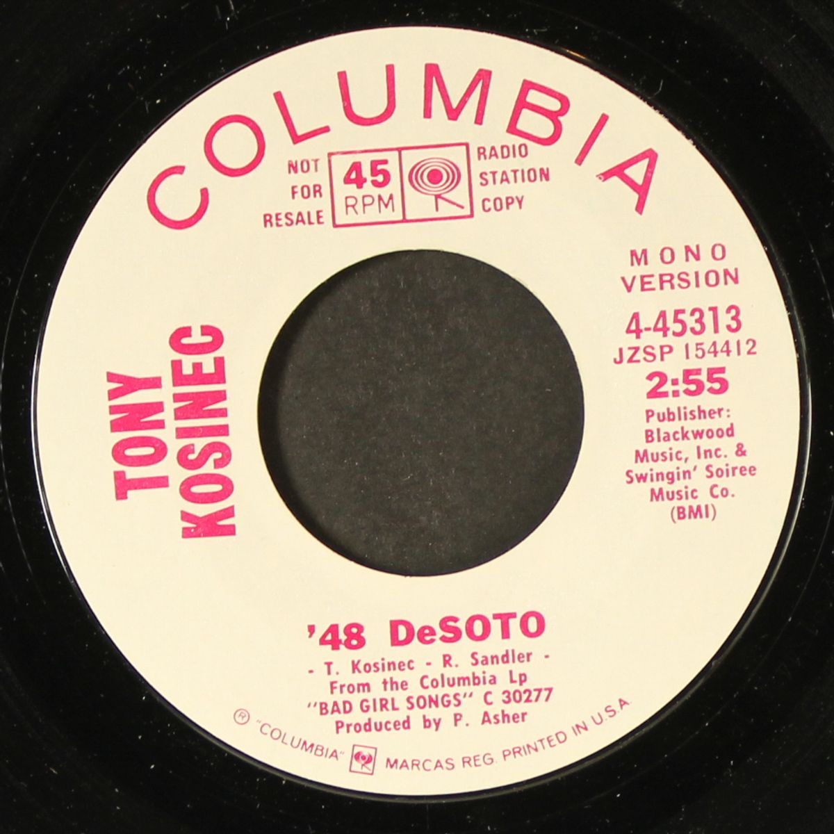 48 de soto / mono by TONY KOSINEC