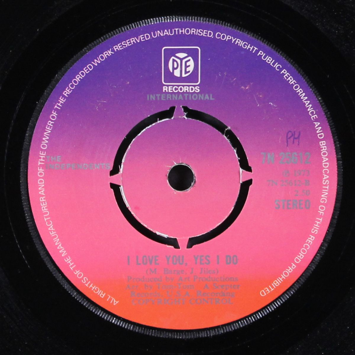 leaving me / i love you, yes i do by INDEPENDENTS