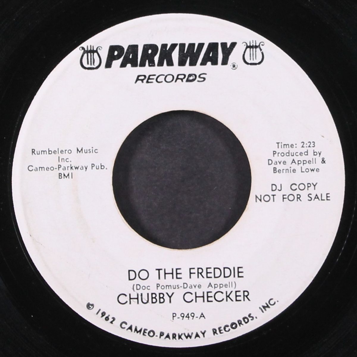 at the discotheque / let's freddie by CHUBBY CHECKER