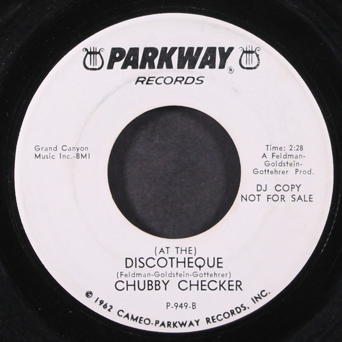 at the discotheque / let's freddie by CHUBBY CHECKER