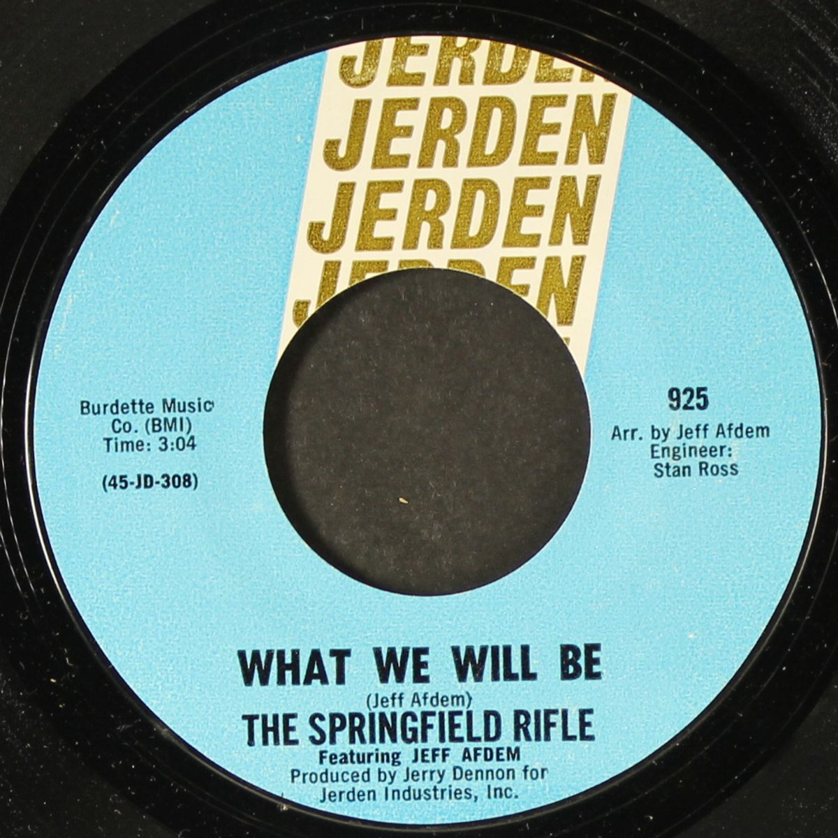 what we will be / that's the way it inner sleeve by SPRINGFIELD RIFLE