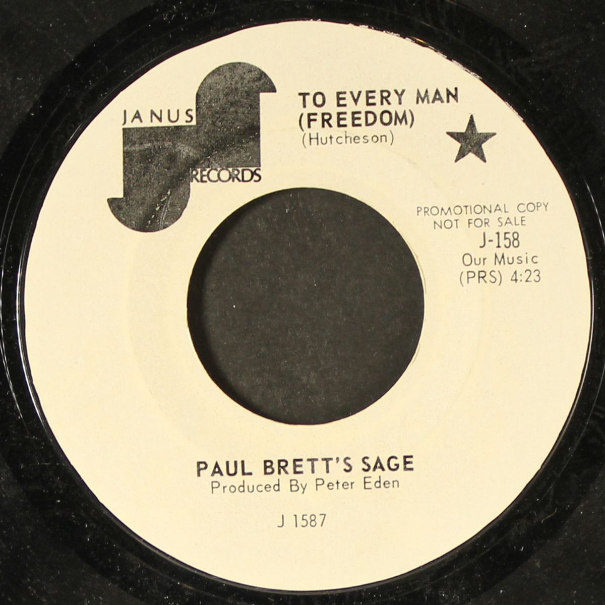 to every man / everlasting butterfly by PAUL BRETT'S SAGE