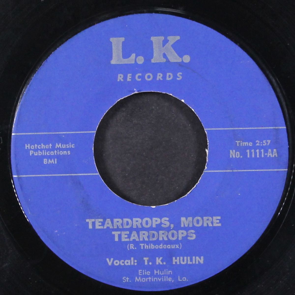 teardrops, more teardrops / i'm not a fool anymore by T.K. HULIN