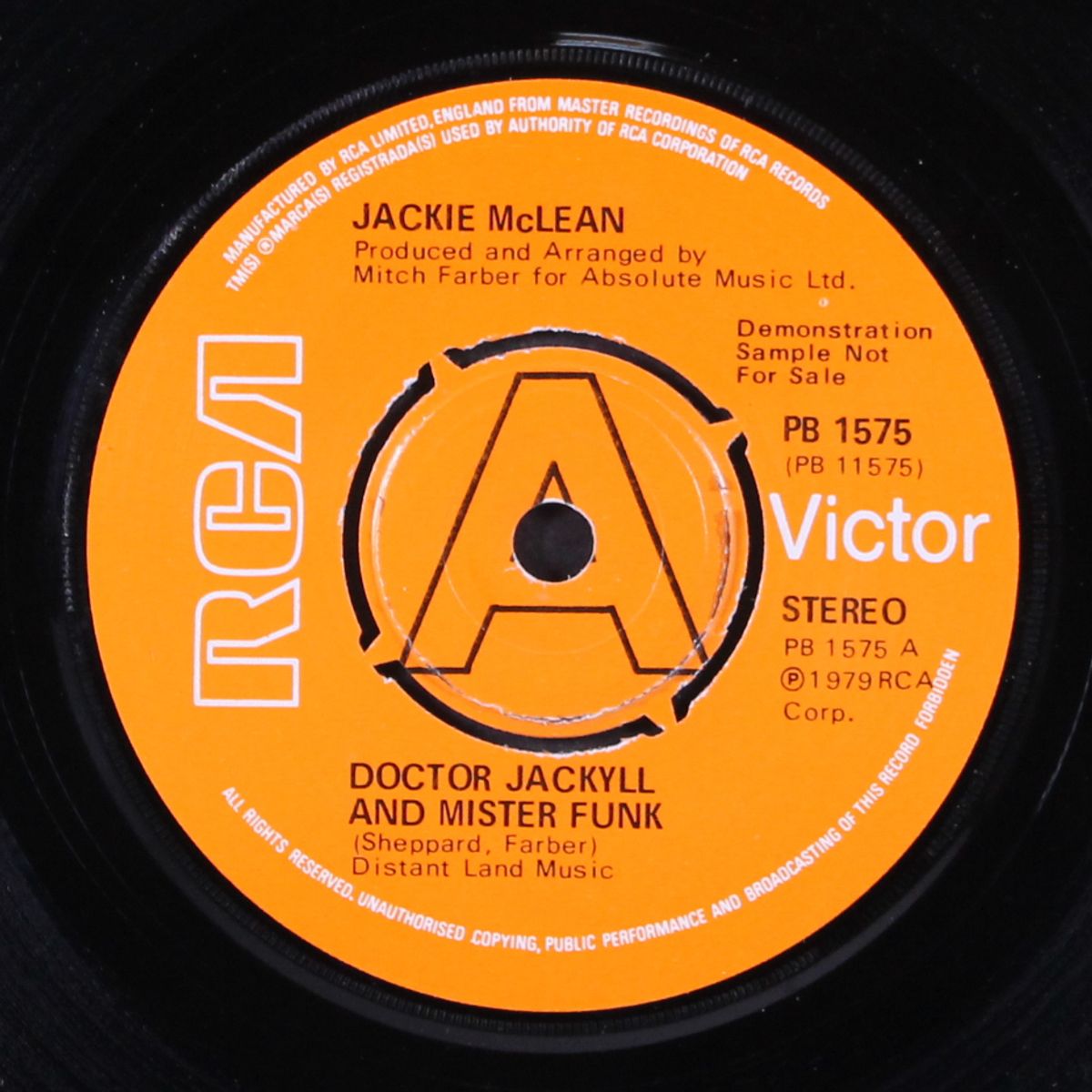 doctor jackyll and mister funk / on the slick side by JACKIE MCLEAN