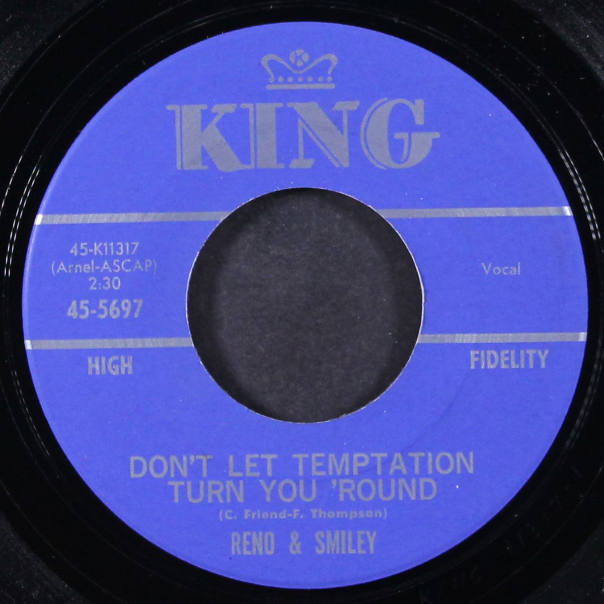 don't let temptation turn you 'round / i'll see it happen to you by RENO & SMILEY