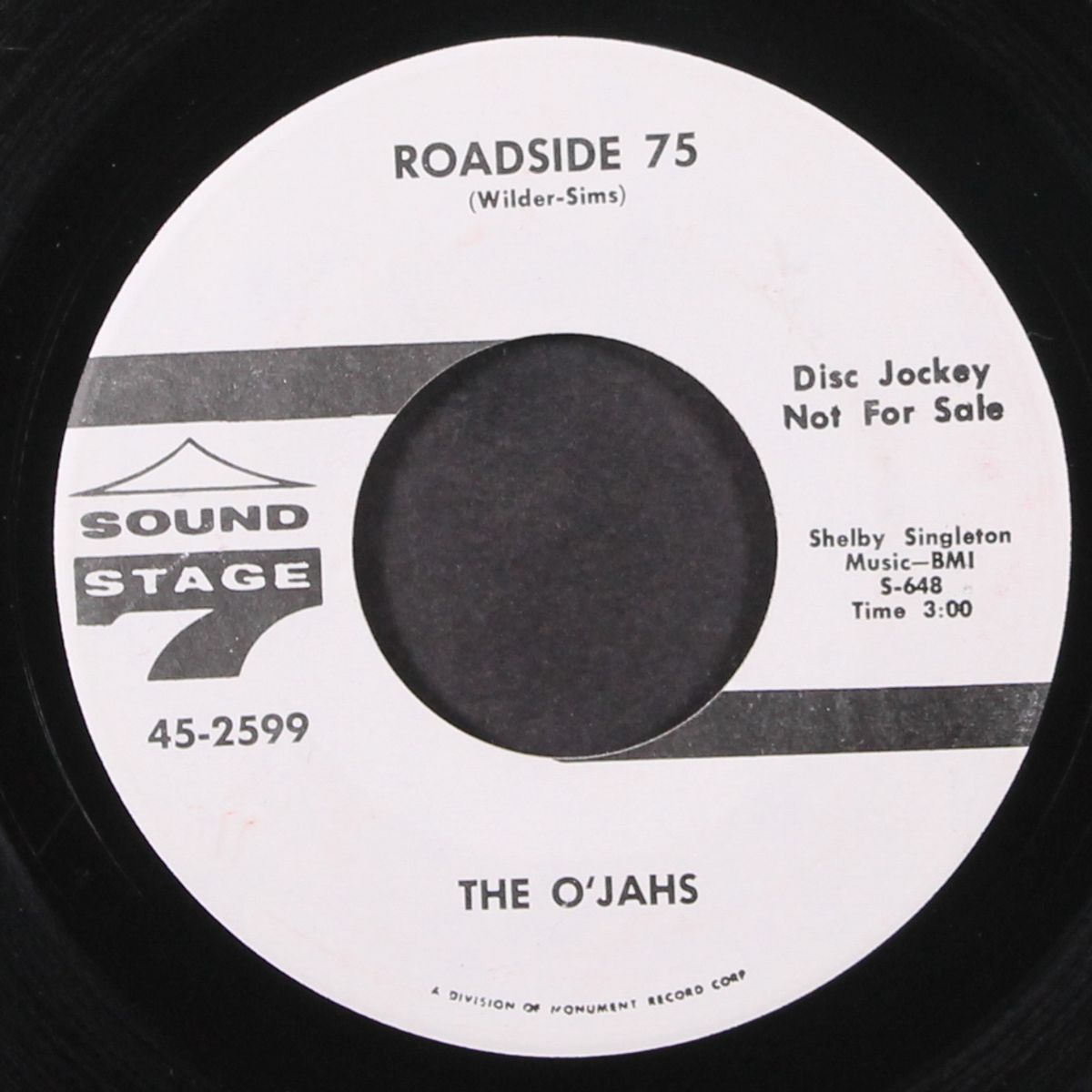 roadside 75 / let it all hang out by O'JAHS / TIMMY NORMAN