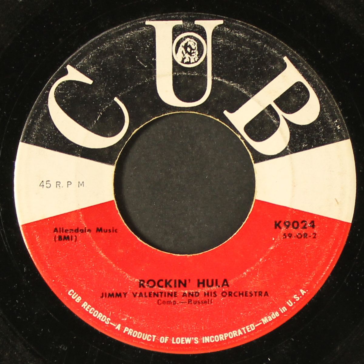 just keep walkin' ambrose / rockin' hula by JIMMY VALENTINE