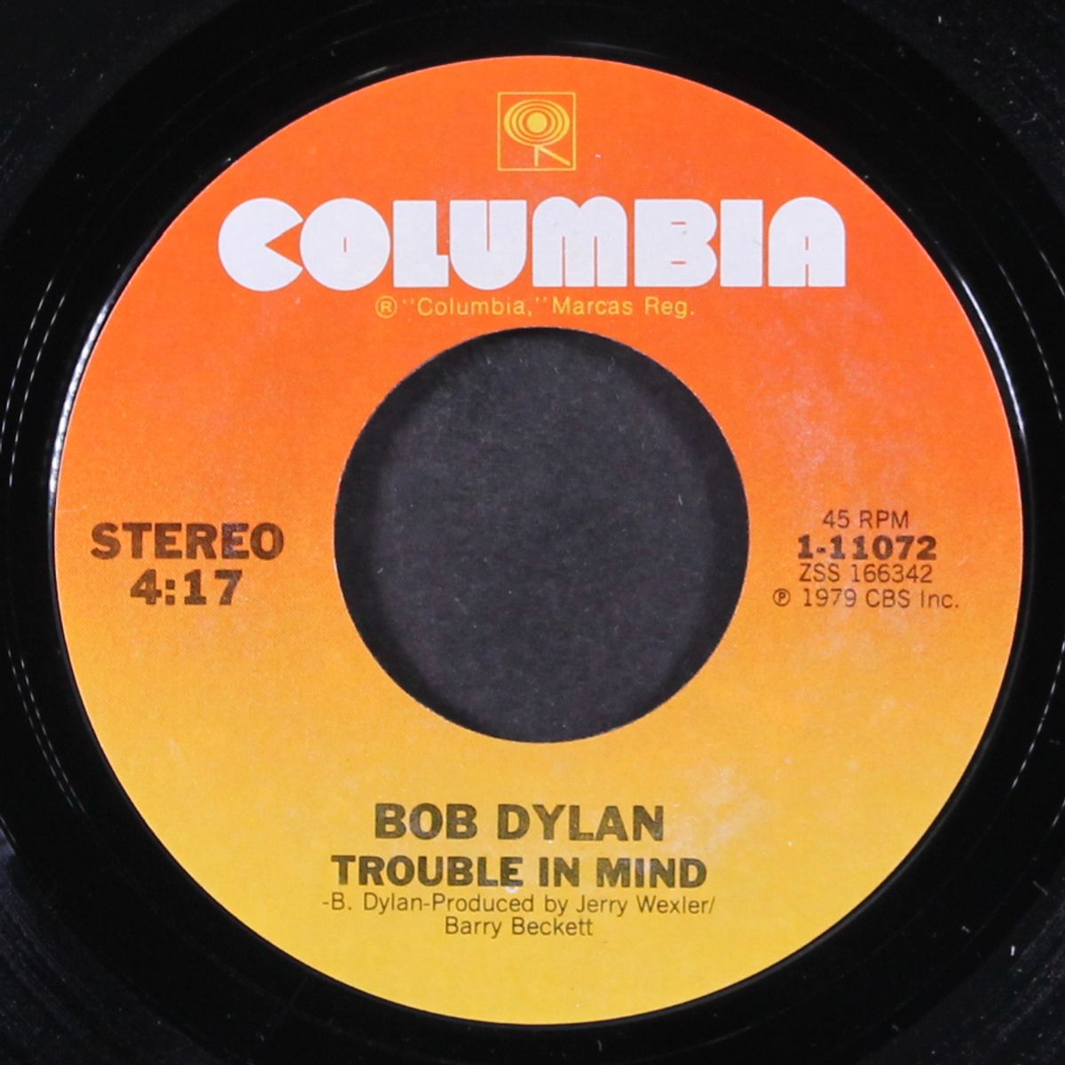 gotta serve somebody / trouble in mind by BOB DYLAN
