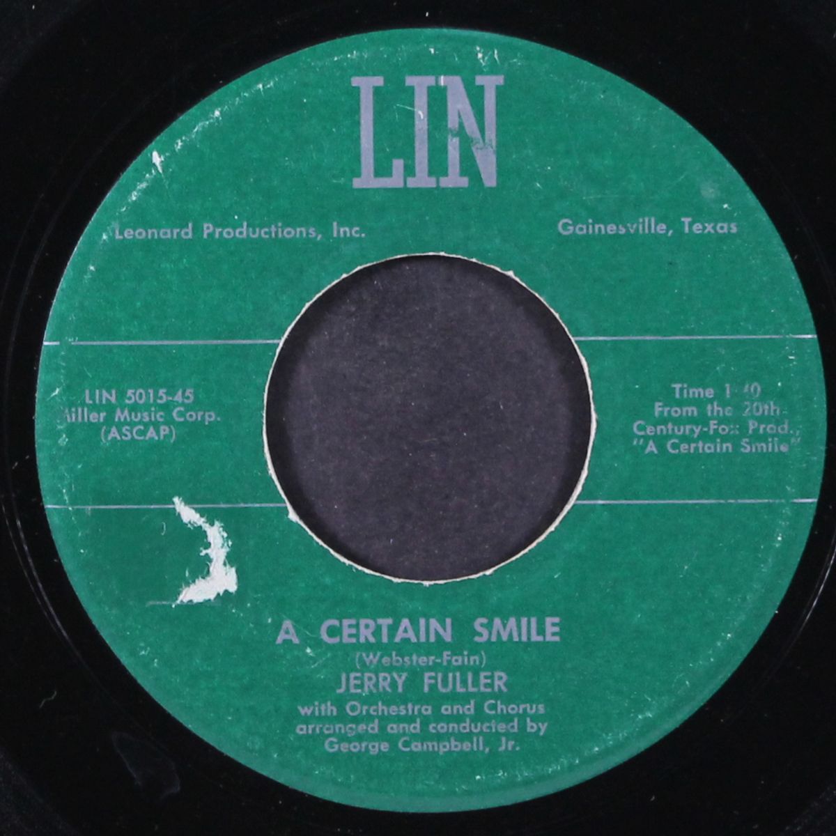 angel from above / a certain smile by JERRY FULLER