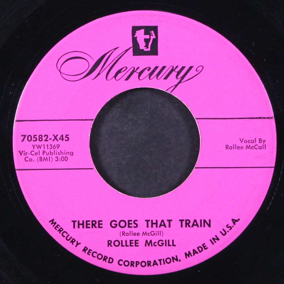 there goes that train / you left me here to cry by ROLLEE MCGILL