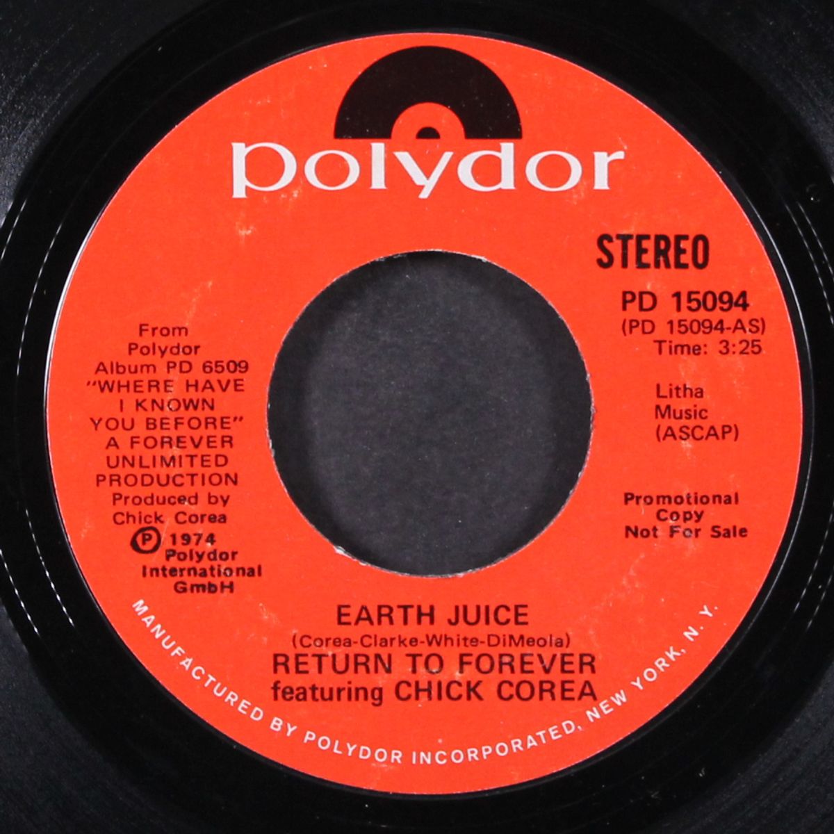 earth juice by RETURN TO FOREVER
