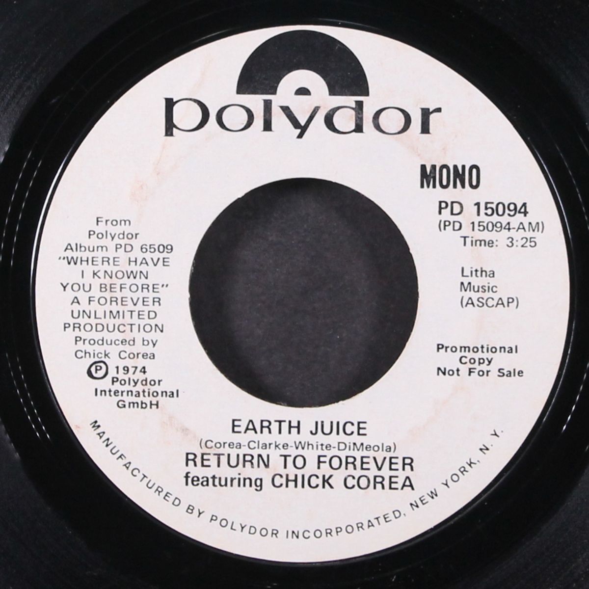 earth juice by RETURN TO FOREVER