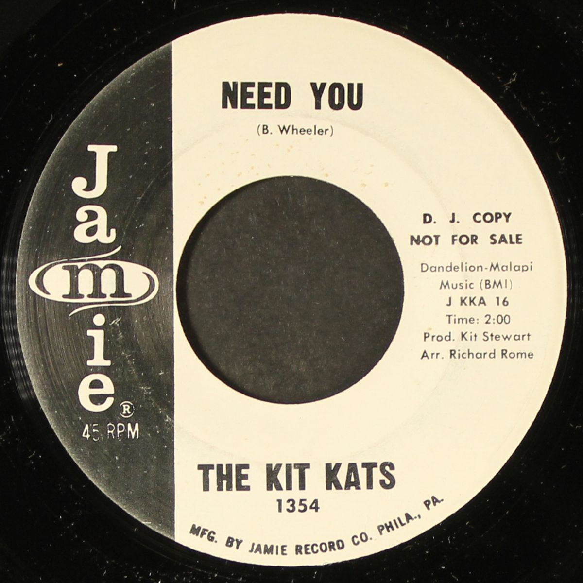 need you / you're so good to me by KIT KATS
