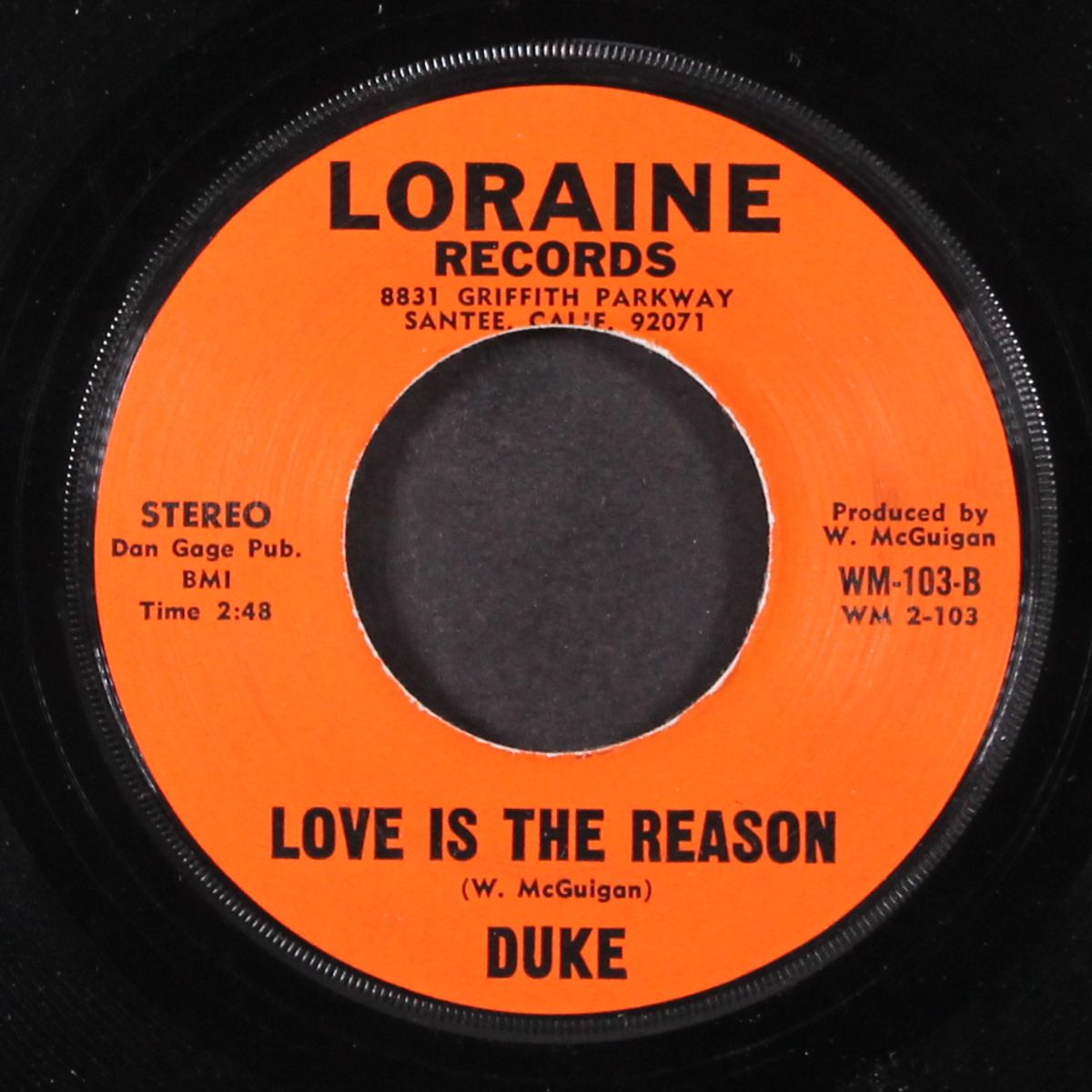 love is the reason / where are you going by DUKE