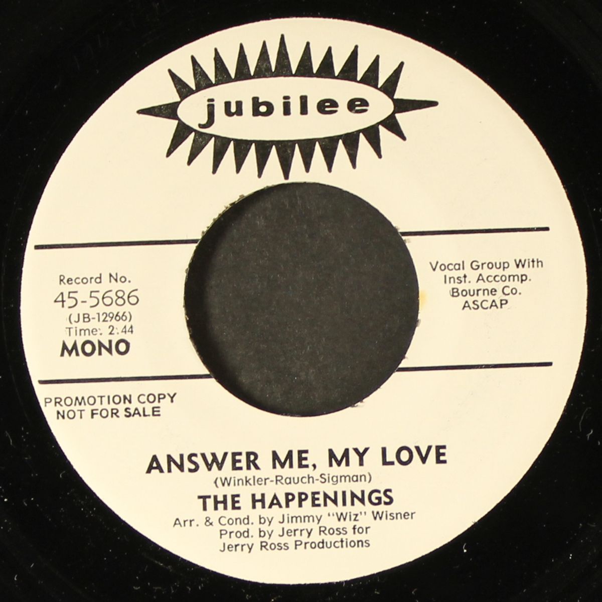 answer me my love by HAPPENINGS