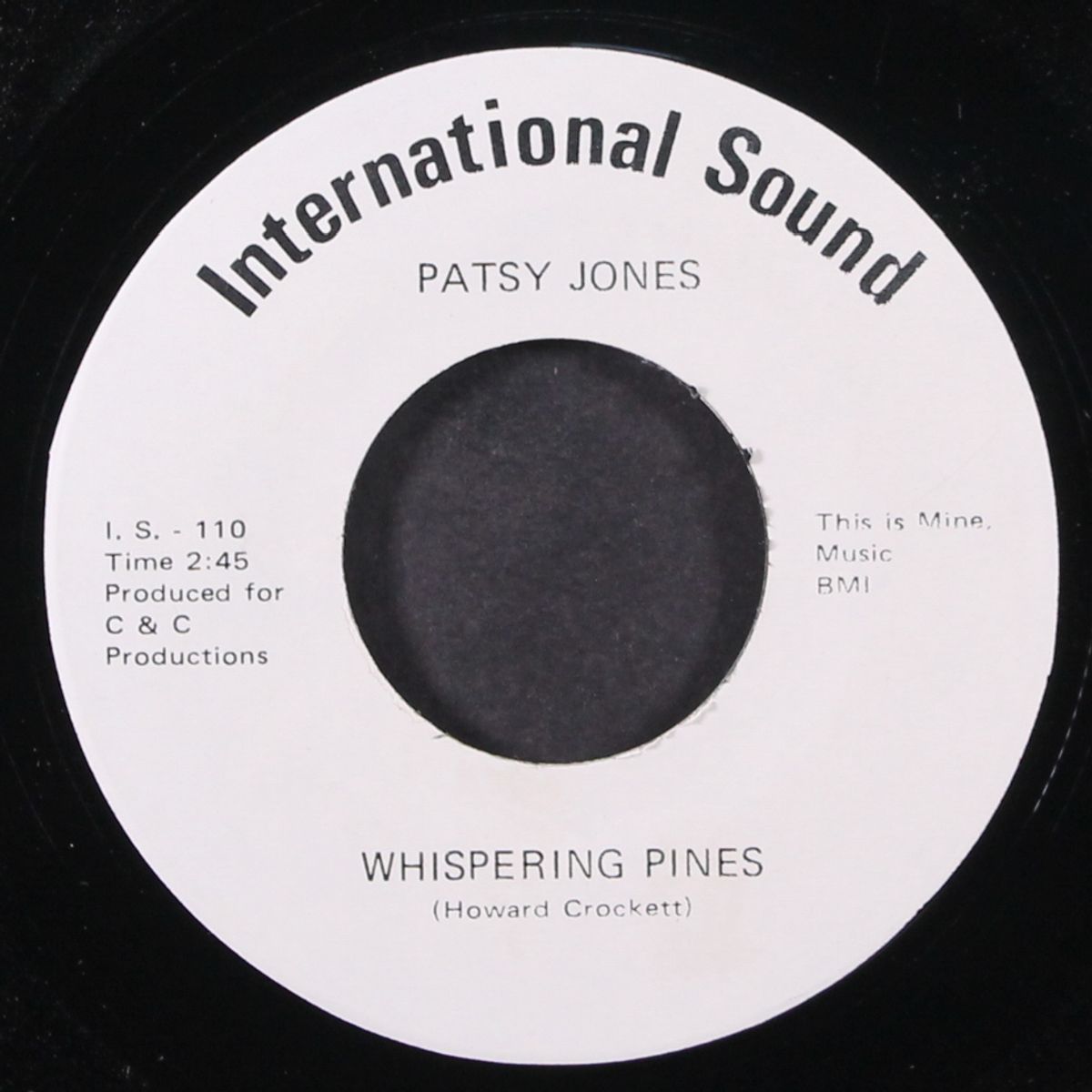 Whispering Pines by PATSY JONES | RBM