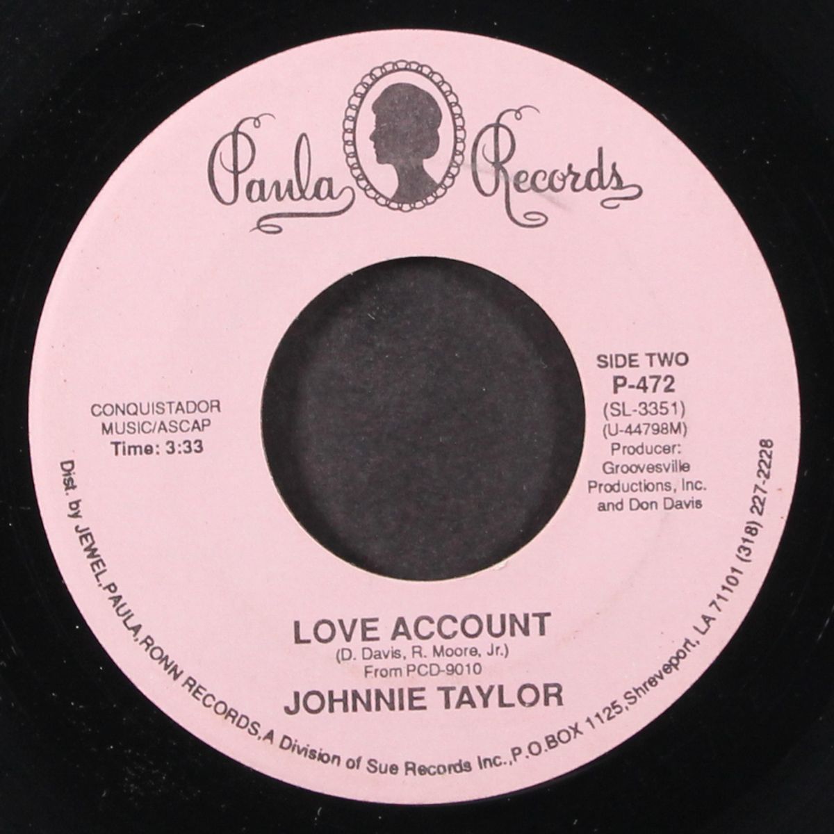 stormy weather / love account by JOHNNIE TAYLOR