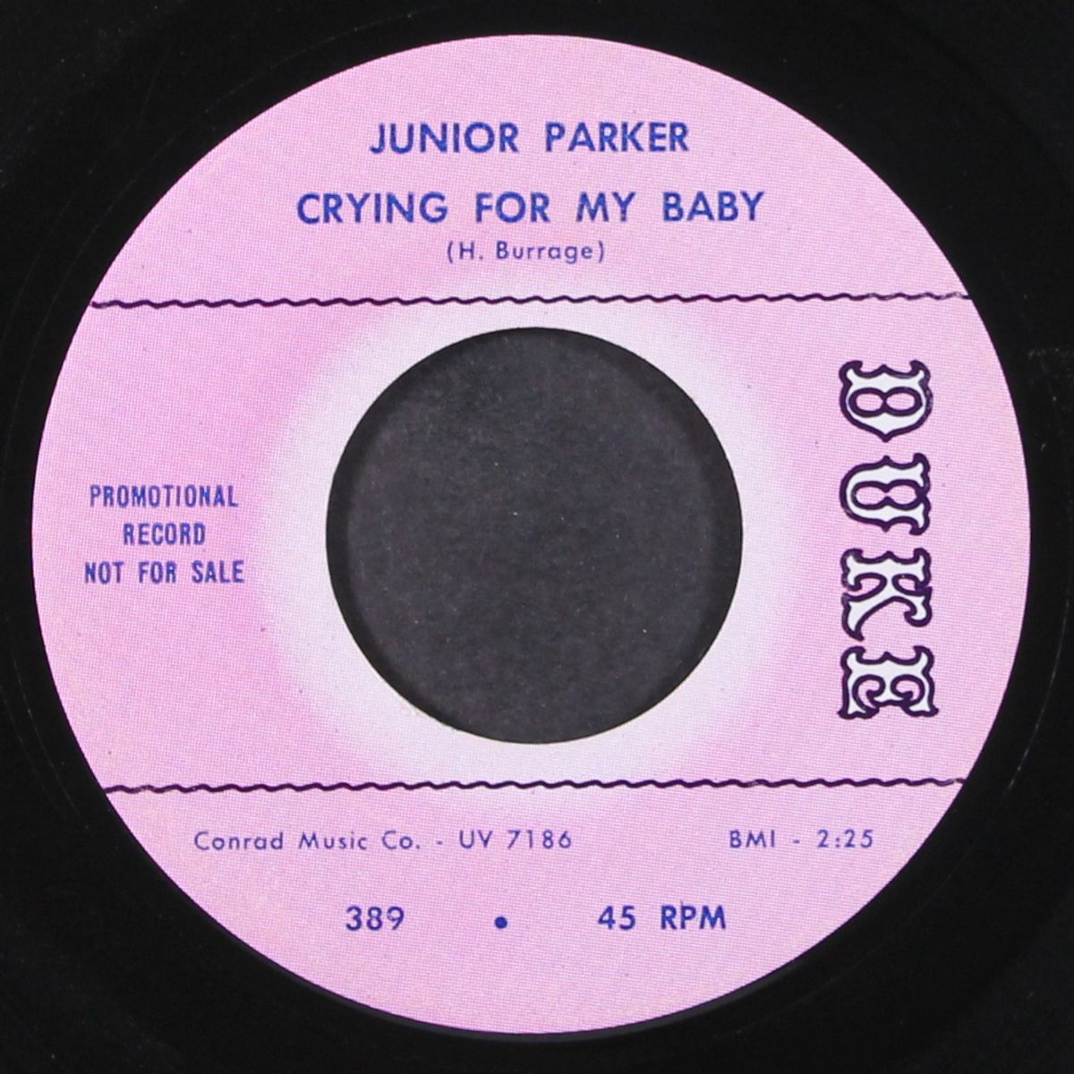 crying for my baby by JUNIOR PARKER