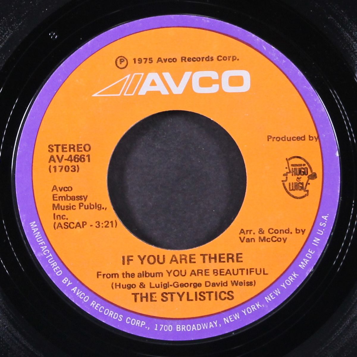 funky weekend / if you are there by STYLISTICS