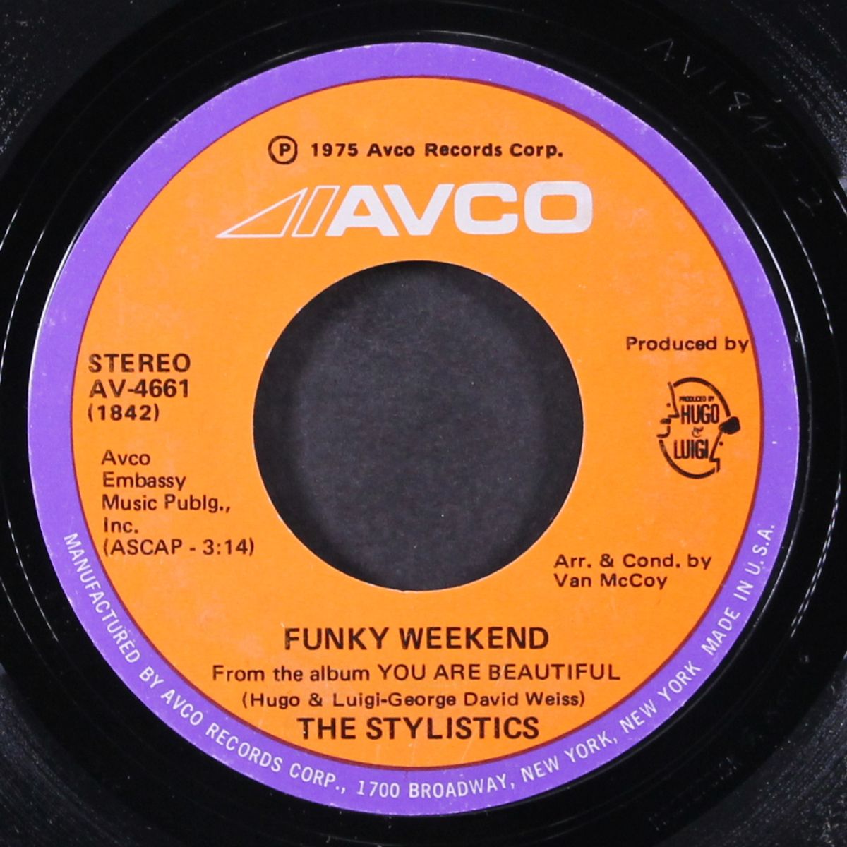 funky weekend / if you are there by STYLISTICS