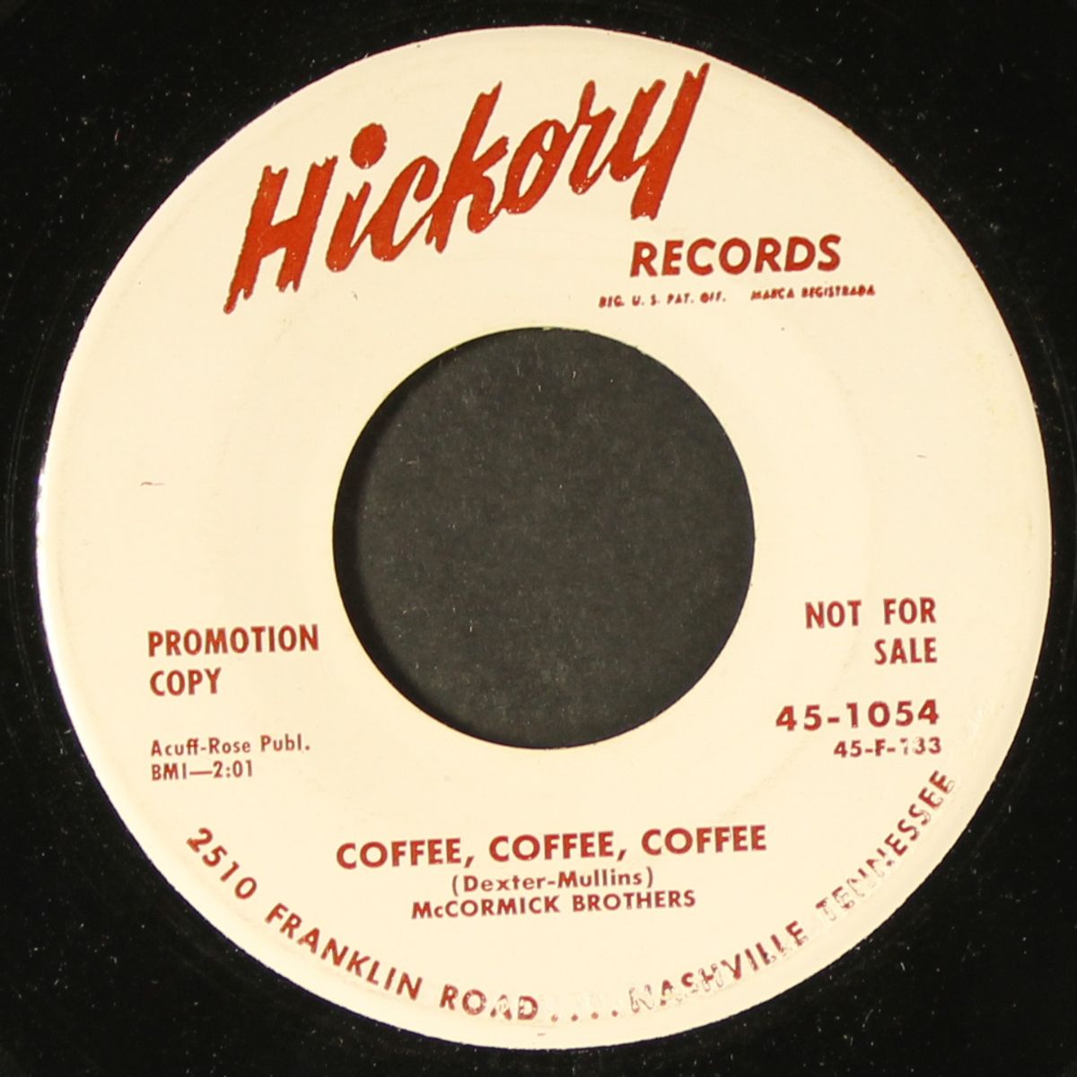 haskel's five string / coffee coffee coffee by MCCORMICK BROTHERS