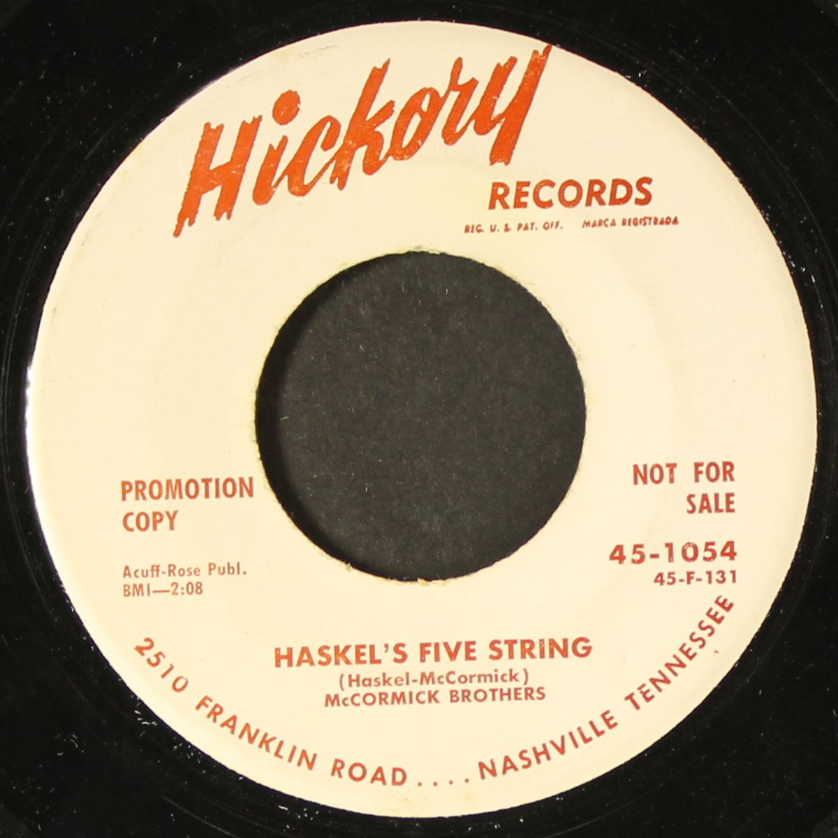 haskel's five string / coffee coffee coffee by MCCORMICK BROTHERS