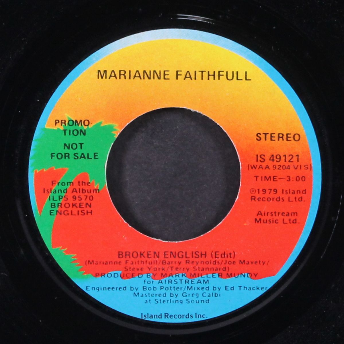 broken english (edit / mono) by MARIANNE FAITHFULL