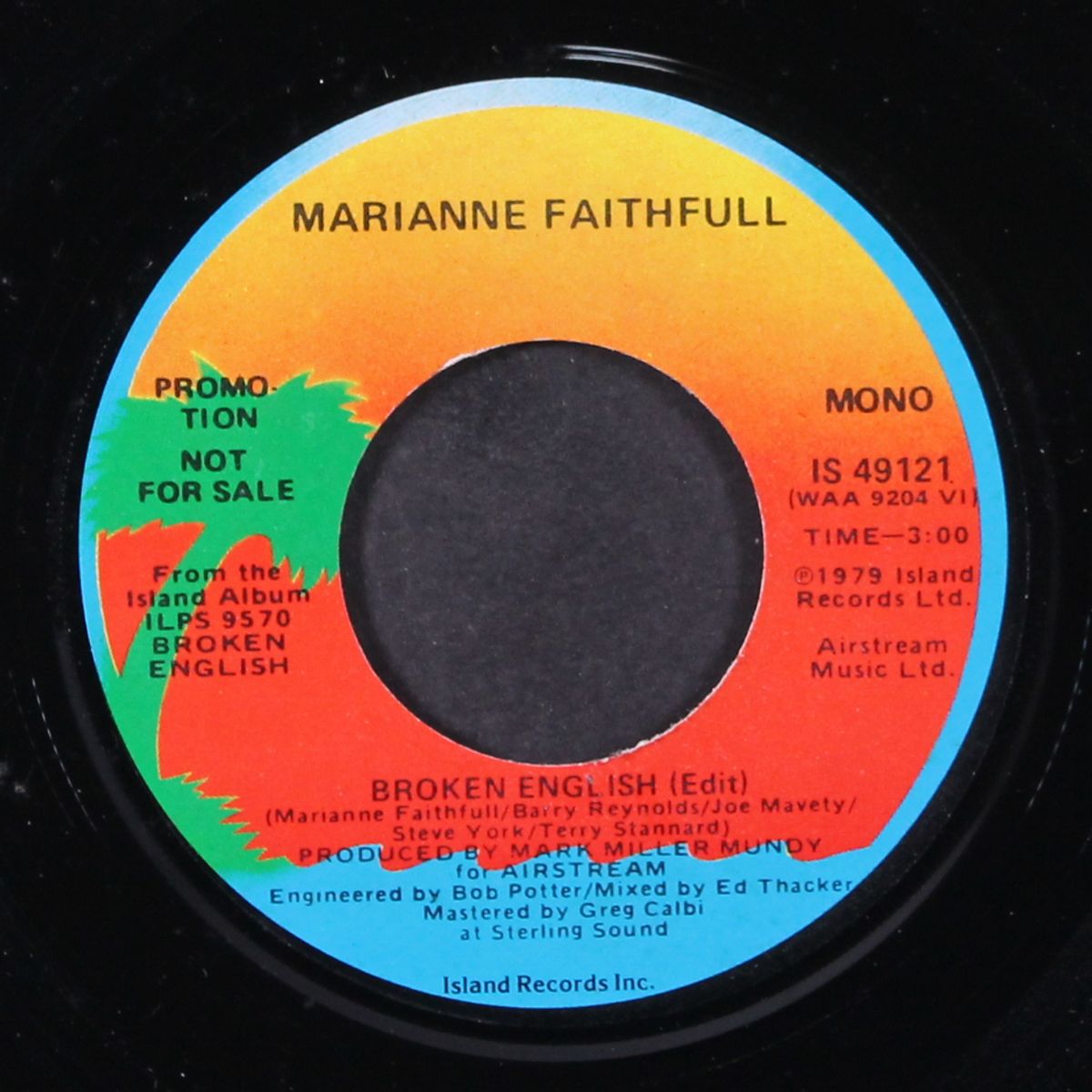 broken english (edit / mono) by MARIANNE FAITHFULL