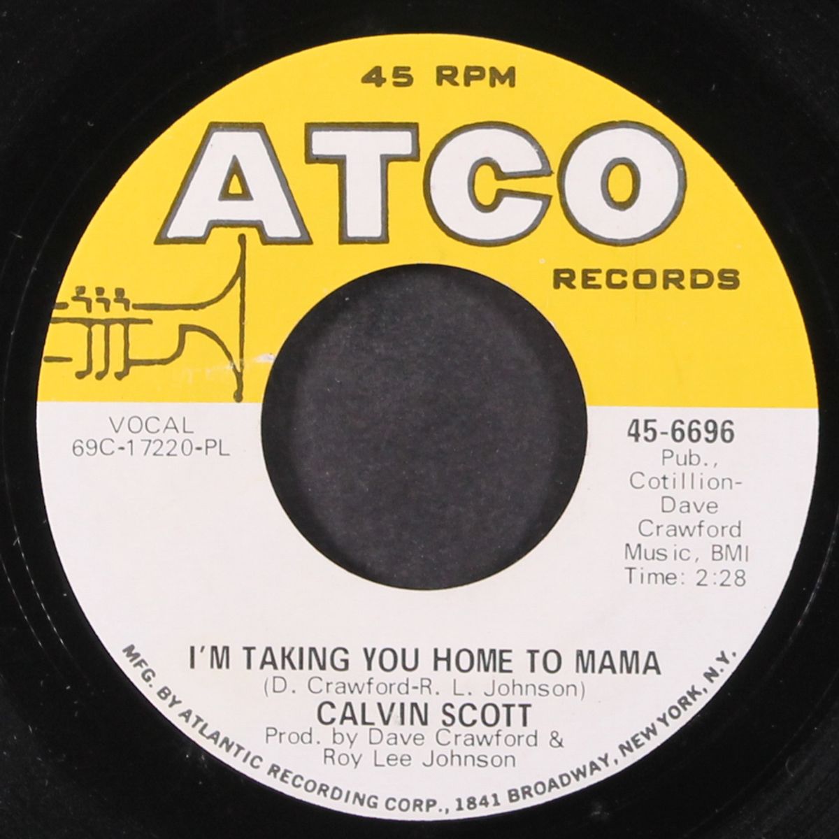 sonny boy / i'm taking you home to mama by CALVIN SCOTT