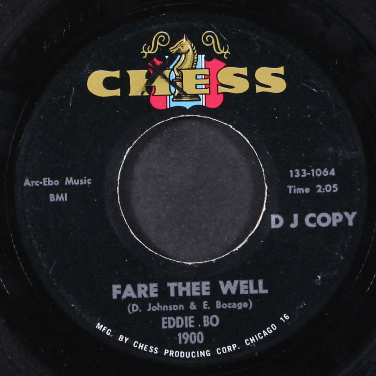 fare thee well / let's let it roll by EDDIE BO