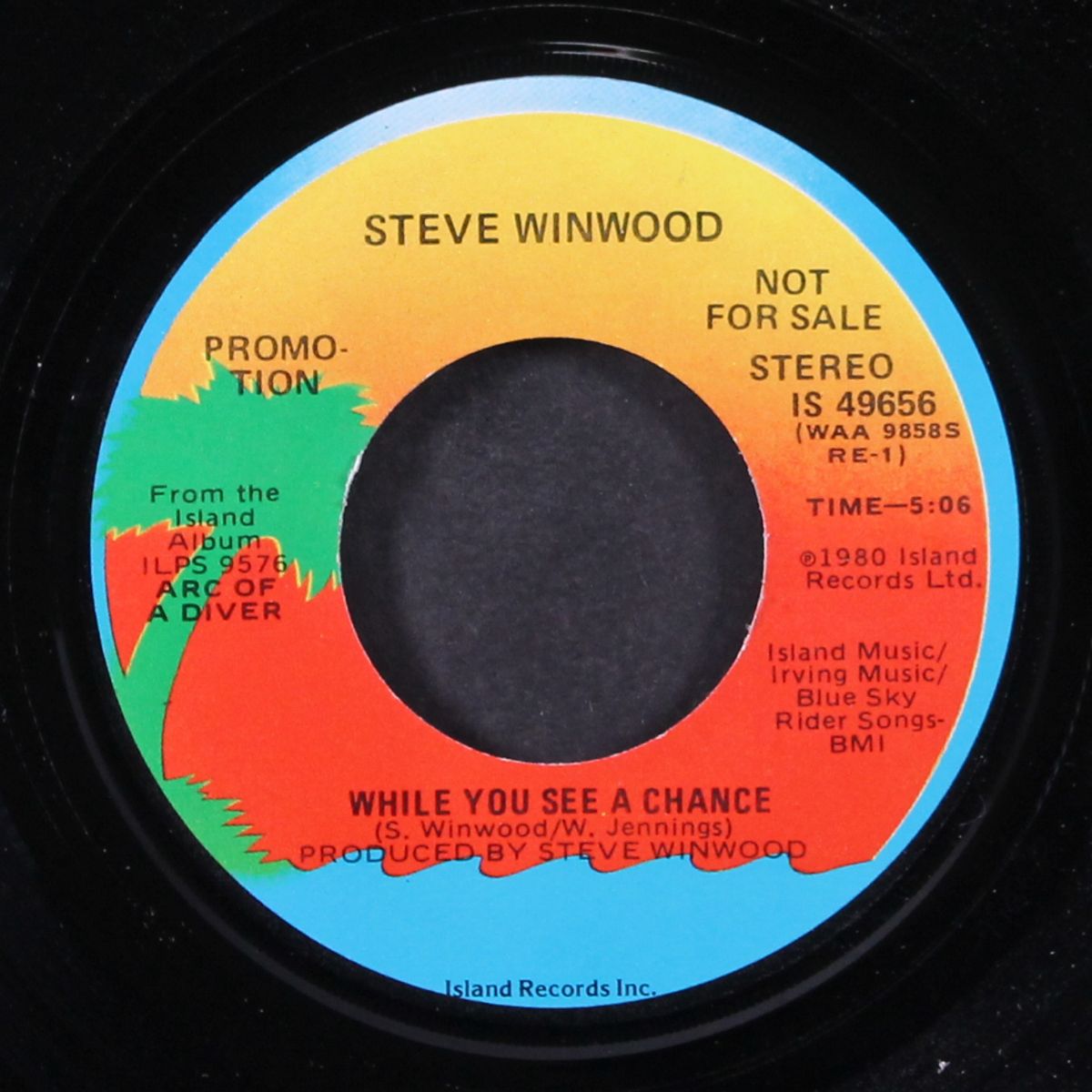 while you see a chance / short by STEVE WINWOOD