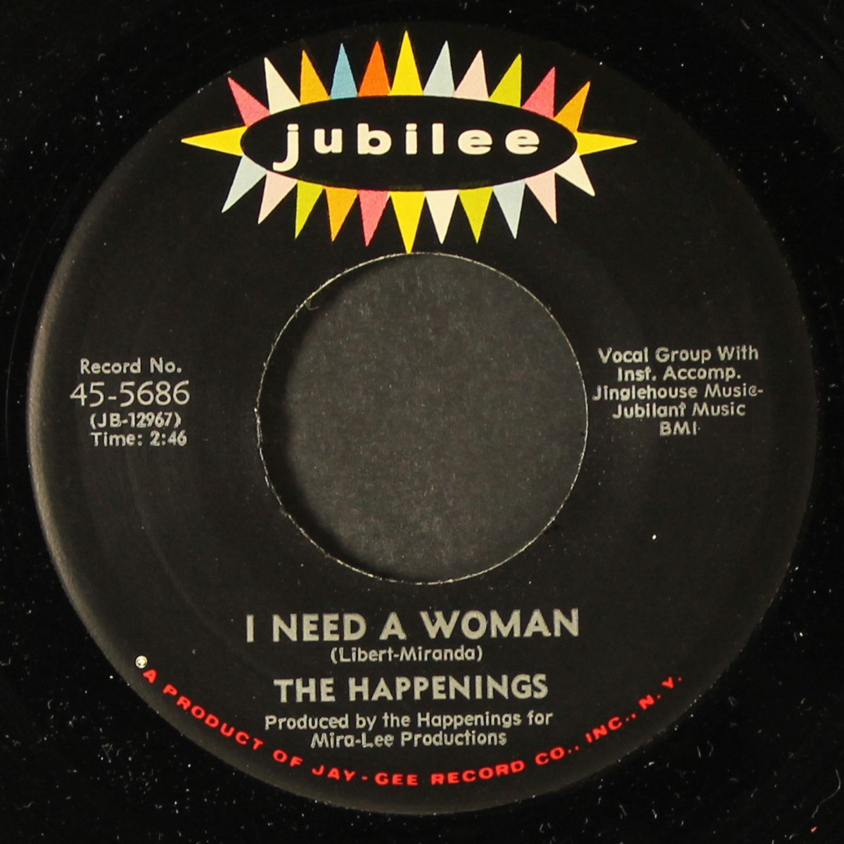 answer me, my love / i need a woman by HAPPENINGS
