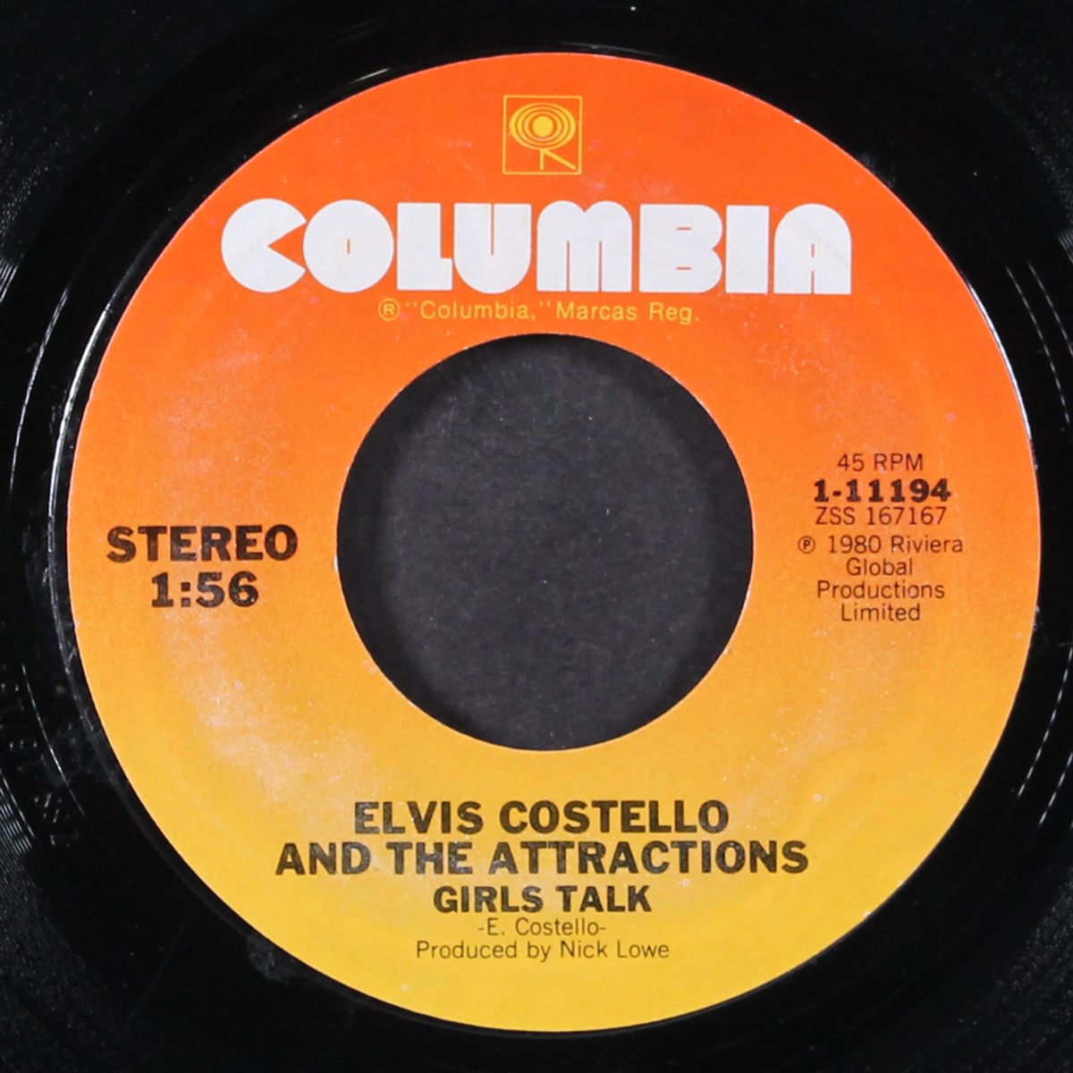 i can't stand up for falling down / girls talk by ELVIS COSTELLO
